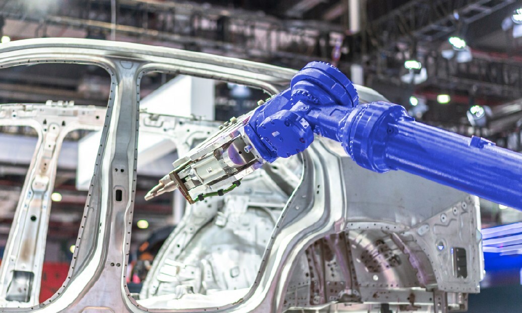 Robot arm (5 internal pressure points)